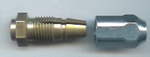 OCTURA 8mm - .187" (3/16") OCFHP6518  threaded coupling (PICCO)